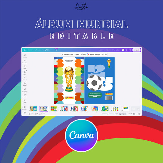 ⚽️ÁLBUM MUNDIAL: CANVA 🌎